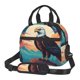 thumbnail image 1 of Disketp Cartoon Iceberg Bald Eagle Lonchera Térmica para Mujer y Hombre, Bolsa de Almuerzo Reutilizable e Impermeable para Trabajo, Viajes y Picnic, 1 of 7