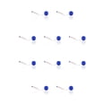 thumbnail image 1 of Advancent Cinta métrica costura bordado retráctil costura medición plana marcado cuerpo regla DIY bolsillo pecho longitud ancho Azul Pies 10piezas, 1 of 6
