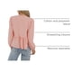 thumbnail image 4 of Camisa PRETTYGARDEN Babydoll Peplum con Lazo Manga Larga XXL, 4 of 8