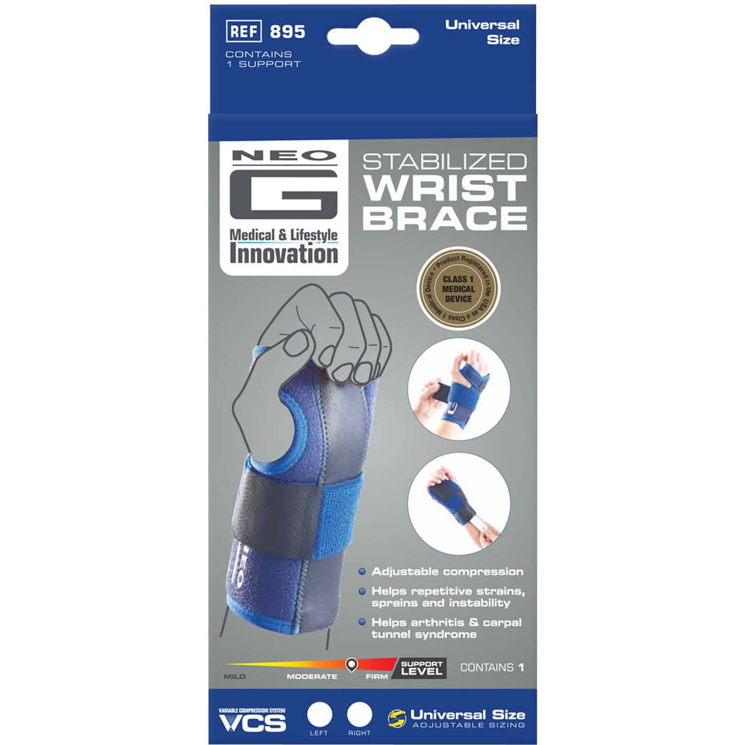 Neo G Stabilized Wrist Brace