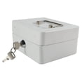 thumbnail image 2 of Caja de Seguridad portátil Sincero con cerradura para dinero en efectivo y monedas Blanco, 2 of 10