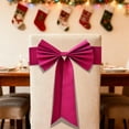 thumbnail image 6 of Wedding Chair Sash Bow, Elegant No-Tie Sashes, Modern Chair Back Cover for Weddings, Hotels, and Holiday Gatherings, Available in 6 Colors, 6 of 6