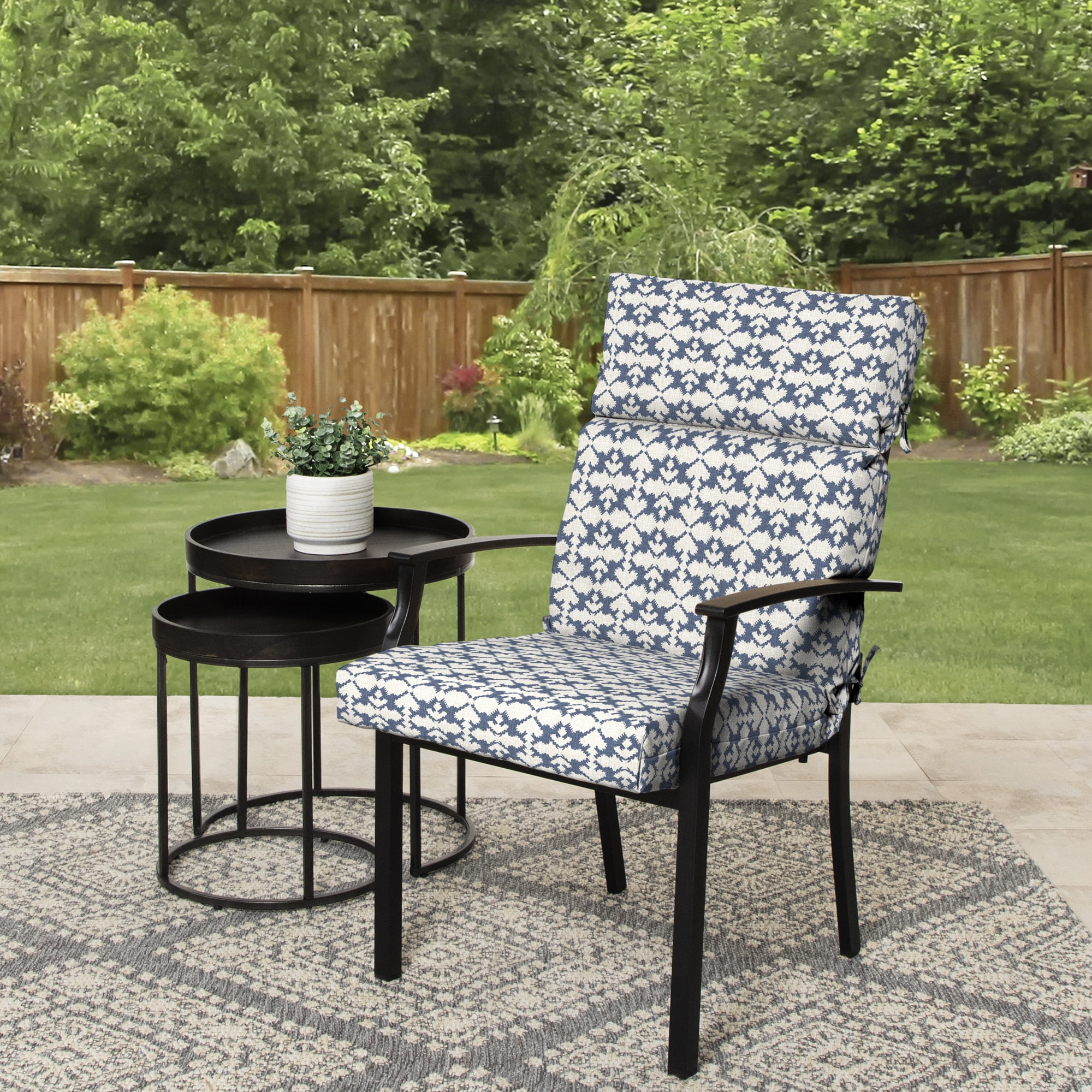 Garden discount cushion chairs