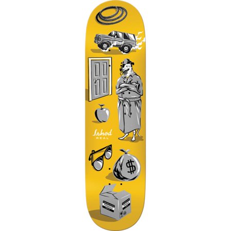 Real Skateboards Ishod Wair Revealing Skateboard Deck - 8.06 x 31.8 (Deck Only)