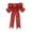 A, variant on 9 Inch Glitter Christmas Bows Large Wreath Bow Xmas Tree Topper Ornaments for Front Door Holiday Party Decorations and Gift Wrapping Supplies, 1PC