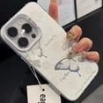 thumbnail image 6 of CaseCaca Elegant Hollow-Out Butterfly Pattern Phone Case for Samsung Galaxy S23 Fe, 6 of 7