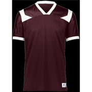 PHENOM6 FLAG FOOTBALL JERSEY, MAROON/WHITE, 2XL