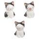 thumbnail image 1 of Homyl Porcelain Cute Cat Sculpture Home Office Desktop Decor 4.5x6.8cm mayimx Escultura de gato Decoraciones para el hogar, 1 of 9