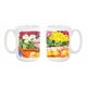 Fleur - Primevères au Lave-Vaisselle Micro-Ondes Tasse à Café en Céramique 15 oz. – image 1 sur 1
