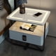 thumbnail image 3 of Charging Smart Bedside Tables Storage Coffee Nordic Bedside Tables Small Narrow Makeup Comodini Library Furniture HY50BT My Lux Decor Round, 3 of 22