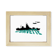 thumbnail image 1 of Light Cruiser Navigation Vessel Desktop Photo Frame Picture Art Decoration Painting 6x8 inch, 1 of 3