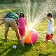 thumbnail image 3 of Ludlz Inflatable Beach Sprinkler, 30", PVC, Colorful, 3 of 7