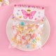 thumbnail image 5 of 50 bolsas de regalo autosellantes de mariposa rosa, bolsas de regalo de celofán transparente con diseño floral for regalos de fiesta, 5 of 5