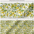 thumbnail image 2 of Soimoi Cotton Poplin Fabric Leaves,Floral & Lemon Vegetable Print Fabric by Yard 42 Inch Wide, 2 of 7