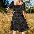 thumbnail image 3 of Thatch in Brown Sleeveless Dress dresses for woman women's fashion dresses dresses for prom, 3 of 6