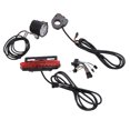thumbnail image 1 of Rear Electric Bike Light Set 5Pin Key Switch Headlight Horn Taillight with Turn Signal Front Rear Warning Lights and Connection Cable, 1 of 7