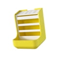 thumbnail image 3 of DimyFew Rabbit Hay Feeder Grass Rack Bunny Feeder Cage Hay Racks Food Bowl Dispenser Two-in- PP Structure Suitable for Rabbit Guinea Pig Chinchilla Home Us yellow, 3 of 8