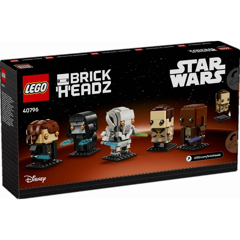 LEGO Star Wars Brickheadz 40796 Heroes & Villains Revenge of the