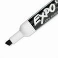 thumbnail image 3 of Expo Dry Erase Markers, Whiteboard Markers with Low Odour Ink, Chisel Tip, Black, 2 Count, 3 of 5