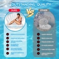 thumbnail image 3 of Flotador inflable para piscina con forma de concha marina DREMTOY 52, engrosado, con perla, 3 of 7