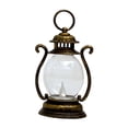 thumbnail image 2 of LED Lantern Outdoor Lamp Hanging Light Portable Night Lights for Bar Wedding Bronze Aureate, 2 of 8
