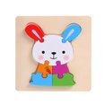 thumbnail image 1 of Rompecabezas de madera para niños pequeños, juguetes Montessori, rompecabezas de aprendizaje, juguetes educativos para regalos de cumpleaños y Navidad, paquete de 5 rompecabezas de animales, 1 of 5