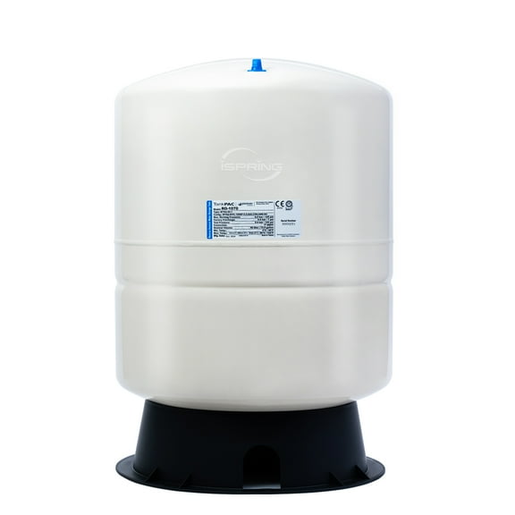 iSpring T11M 11 Gallon Pre-Pressurized Water Storage Reverse Osmosis Systems ro Tank, 11 gal, White