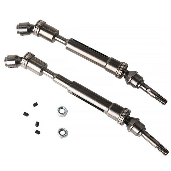 1 Pair Aluminum Alloy Front Rear  Drive Shaft CVD For 1/10 SLA017/SLA018 Traxxas Slash 4x4 Truck