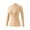 Khaki, variant on Wlynlyn Thermal Underwear Tops for Women Slim Fitted Turtleneck Soft Long Sleeve Lightweight Base Layer Shirts