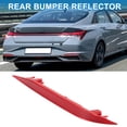 thumbnail image 3 of Reflector lateral derecho trasero Unique Bargains No.92406AA000 para Hyundai Elantra Sedan 2021-2023 Rojo, 3 of 7