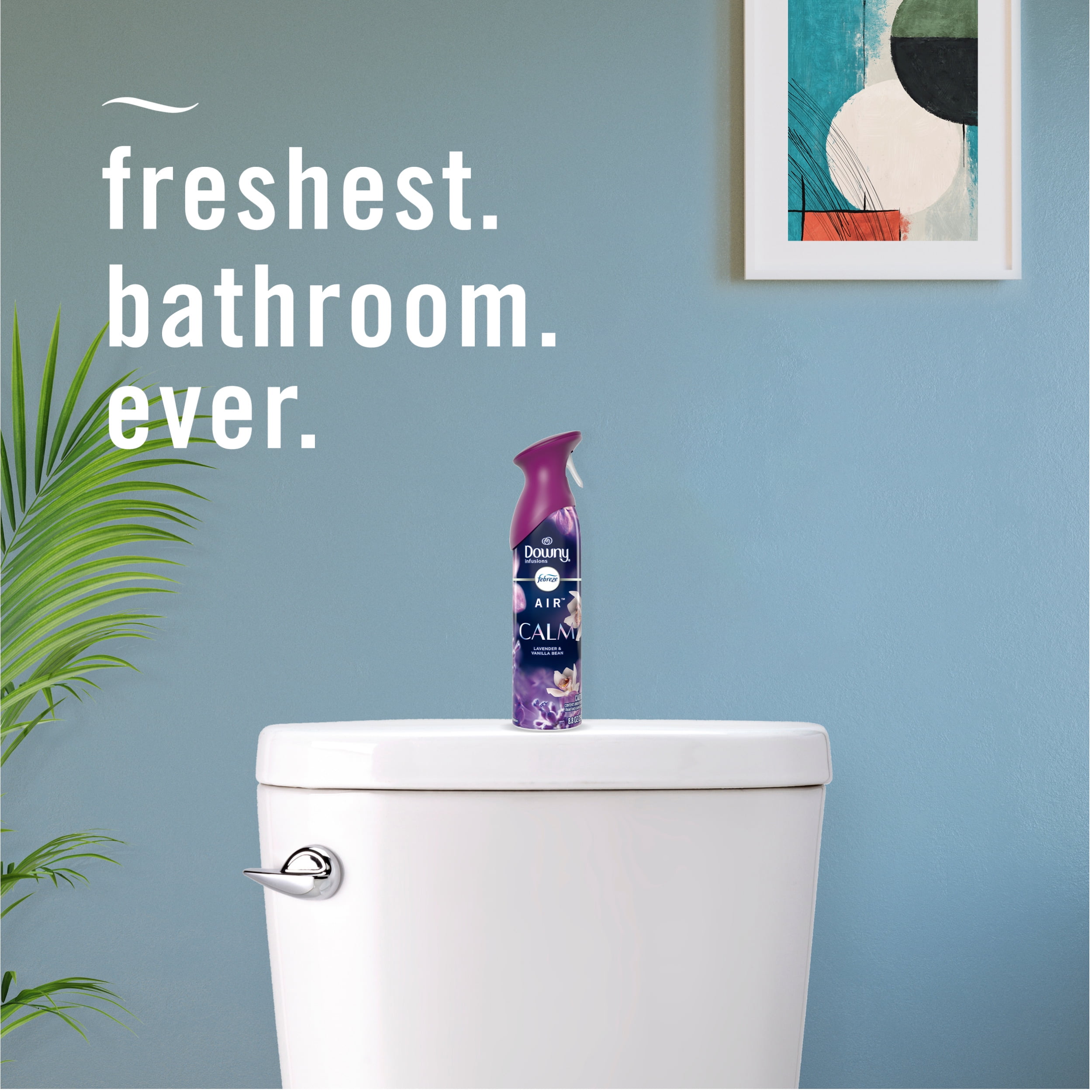 Febreze Air Freshener Spray, Odor-Fighting Room Spray, Downy Calm, 8.8oz