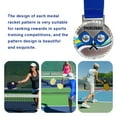 thumbnail image 2 of Medalla Ganadores Metal Pickleball 6 8 Cm para Competiciones Juegos (Plata), 2 of 4