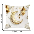 thumbnail image 3 of BKER Ramadan Decorations Moon Decorative Throw Cover For Sofa Couch Bedroom, 3 of 6
