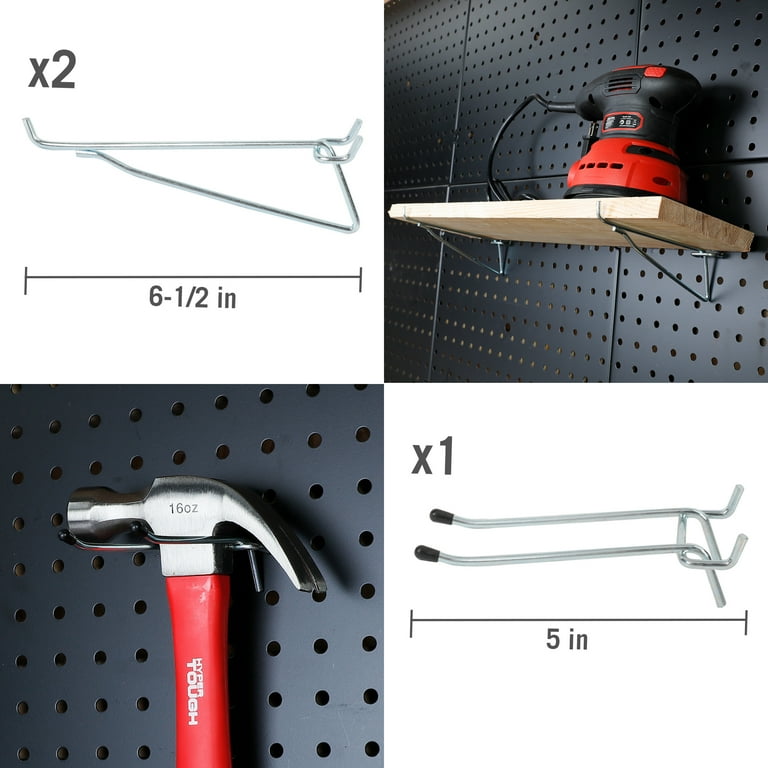Pegboard Hook Kit, 50 Pc. Pegboard Hook Kit, 50 Pc.