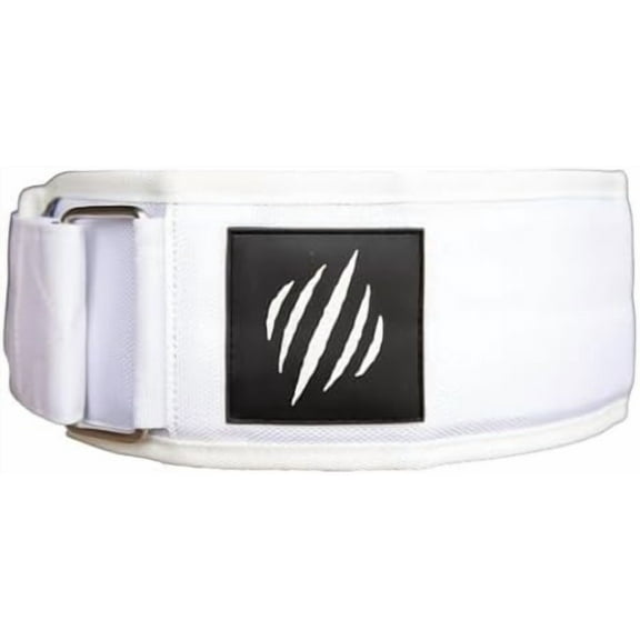 Bear KompleX Premium Leather APEX Weightlifting Belt, Abdominal & Back Support, Powerlifting, Squats, and Weight Training, Low Profile Velcro, Firm Back for Comfort, Easily Adjustable.