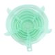 thumbnail image 1 of Tapas de envoltura elástica de silicona reutilizables redondas de 6 piezas Tapas de de varios tamaños Verde Sunnimix Tapas de sellado elástico de silicona, 1 of 6