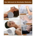 thumbnail image 2 of Almohada Cervical y Cilíndrica Ortopédica Desmontable de Espuma Viscoelástica para Aliviar Dolor de, 2 of 8