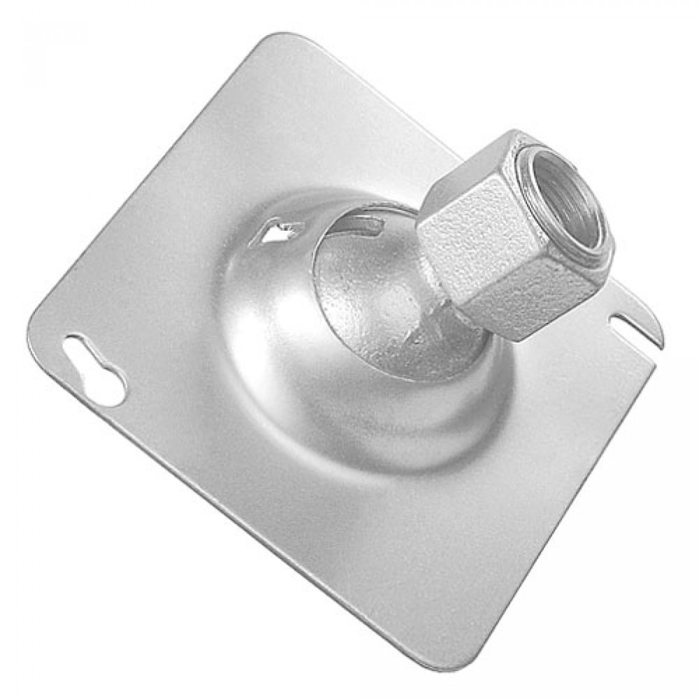 2 Pcs, Zinc Plated Steel 4 In. Square Swivel Fixture Hanger Cover for 1