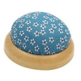 thumbnail image 1 of Pincushion With Wooden Plate, Sewing Pin Cushion Pin Holder DIY Tool For E252-17, 1 of 8