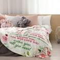 thumbnail image 4 of LHSHID 18th Birthday Gifts for Girls Throw Blanket 18 Year Birthday Decorations for Girls Flannel Fleece Blanket Best Gifts Idea for Girls Daughter Friends Boys Brother 40"x50", 4 of 7
