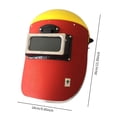 thumbnail image 2 of Máscara de soldadura Sharpla con protección facial visión clara cómoda y ajustable, 2 of 8