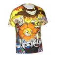 thumbnail image 4 of The Cuphead Show Shirt 3d Printed T Shirt Crewneck Short Sleeve Top Tees For Mens, 4 of 6