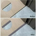 thumbnail image 7 of Floor Transition Strip Self Adhesive PVC Cover Edge Trim Wood Grain Laminate Flooring Flat Divider Gap Covering Joining Strips for Gaps Carpet Threshold Transition Floor Tiles Gray 4ft x 2" DIY, 7 of 7