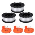thumbnail image 1 of Visland 1 Set Mowing Rope Durable Effortless Lawn Maintenance Preloaded Weed Eater Spool for Black Decker Trimmers, 1 of 8