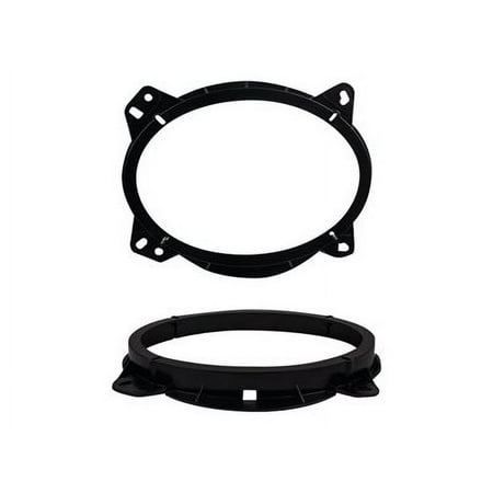 Metra - Speaker Bracket for Select 2001-2023 Toyota Nissan Subaru Lexus Buick Scion - Black