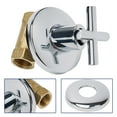 thumbnail image 2 of Ana Brass Dark Valve DN15 Concealed Switch Bathhouse Shower Valve Quick-open Home Decor, 2 of 10
