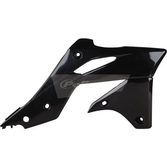 Polisport Pr/Radiator Shrouds Blk (Black) - 8412500002