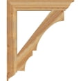 thumbnail image 3 of Ekena Millwork 6"W x 40"D x 48"H Balboa Traditional Rough Sawn Bracket, Western Red Cedar, 3 of 4