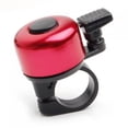 thumbnail image 3 of Timbre Campana Aro De Manillar Para Bici Aluminio Negro Handlebar Bell rojo, 3 of 5