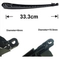 thumbnail image 4 of 2X Rear Window Wiper Blade & Windshield Wipers Arm for Hatchback 2003-2009,2X Wiper Arm 2X Wiper blade,black, 4 of 5
